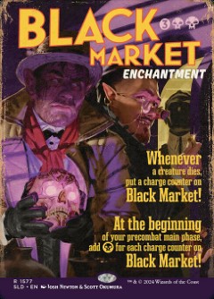 Black Market Secret Lair Drop - Thrillers Art